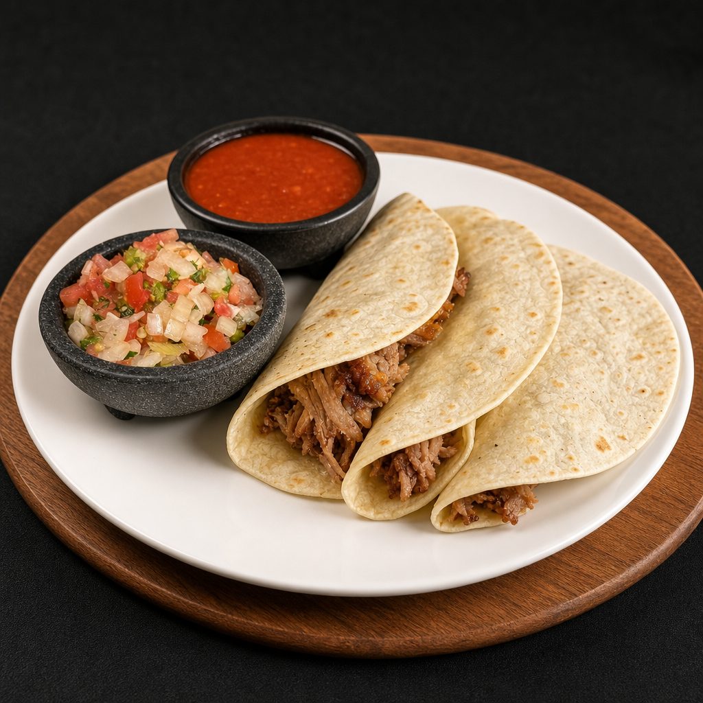 Tacos De Carne Asada.