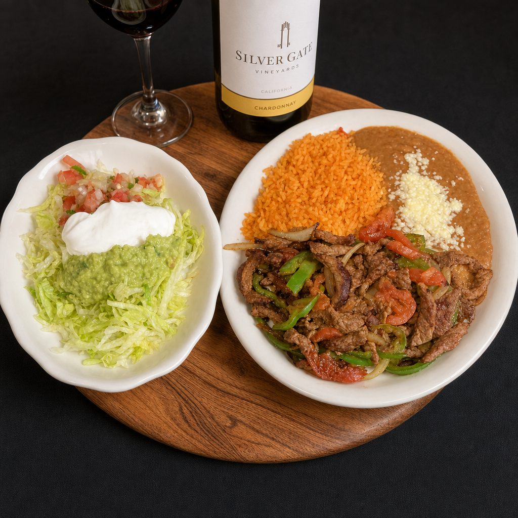 Fajitas - Lunch.