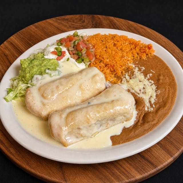 Shrimp Chimichanga.