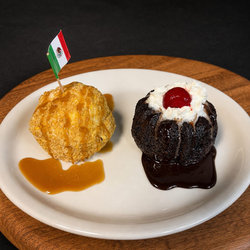 Volcano Cake.
