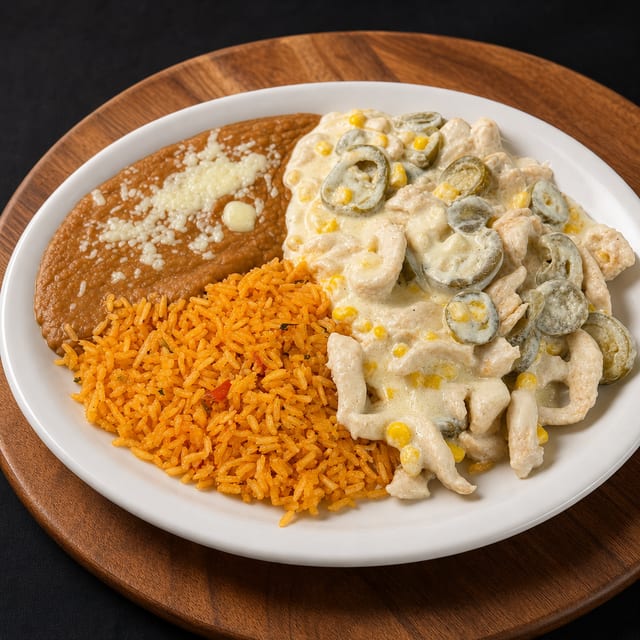 Pollo Con Crema.