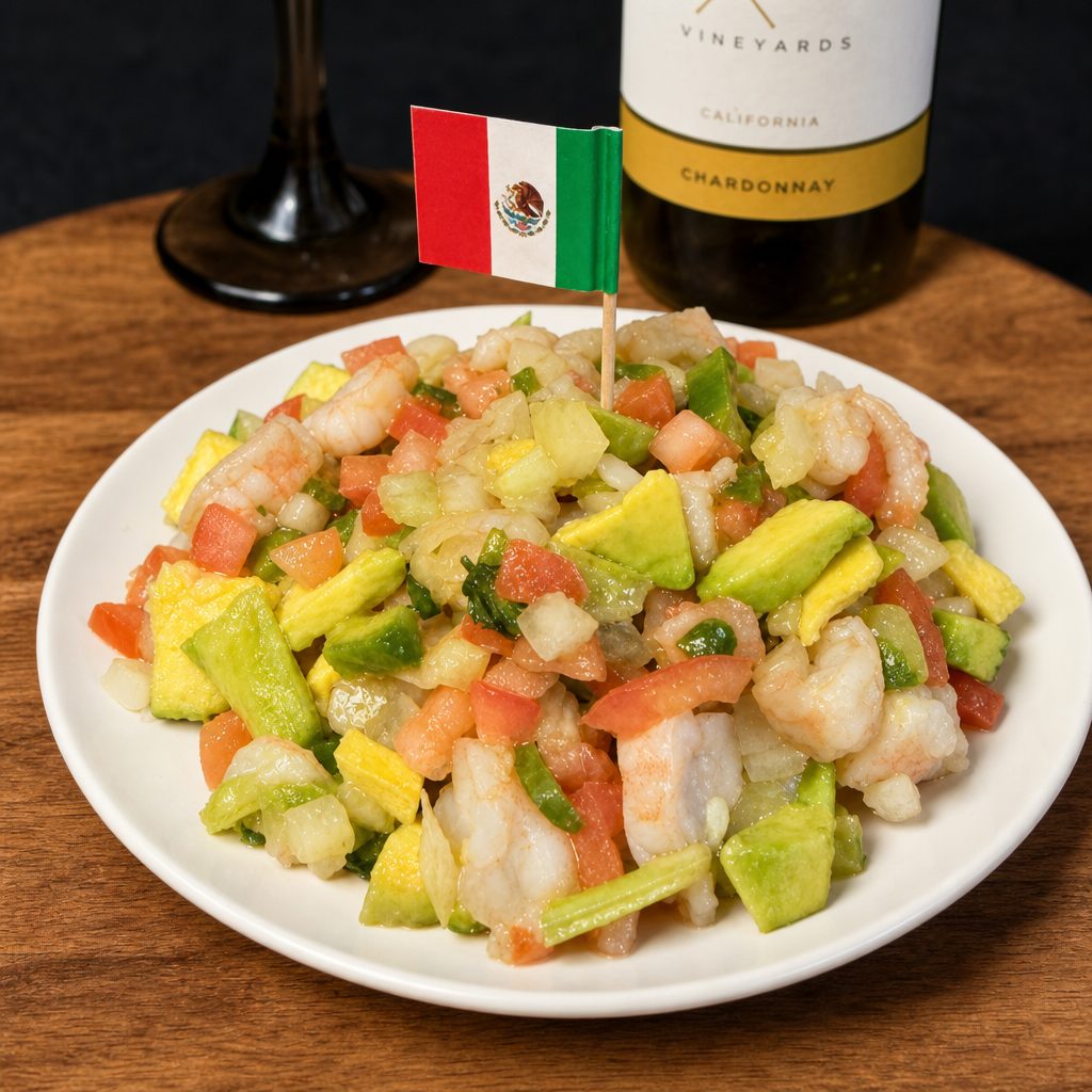 Shrimp Ceviche.