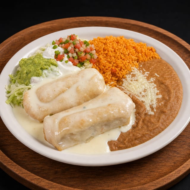 Pork Chimichanga.