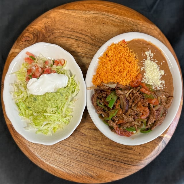 Fajitas - Lunch.