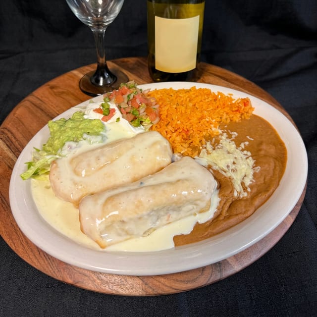 Shrimp Chimichanga.