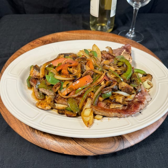 Steak Acapulco.