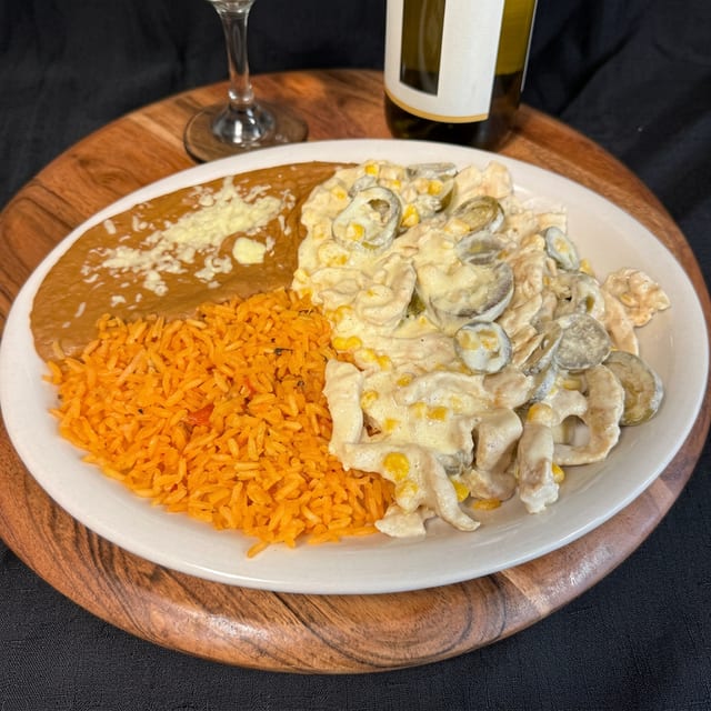 Pollo Con Crema.