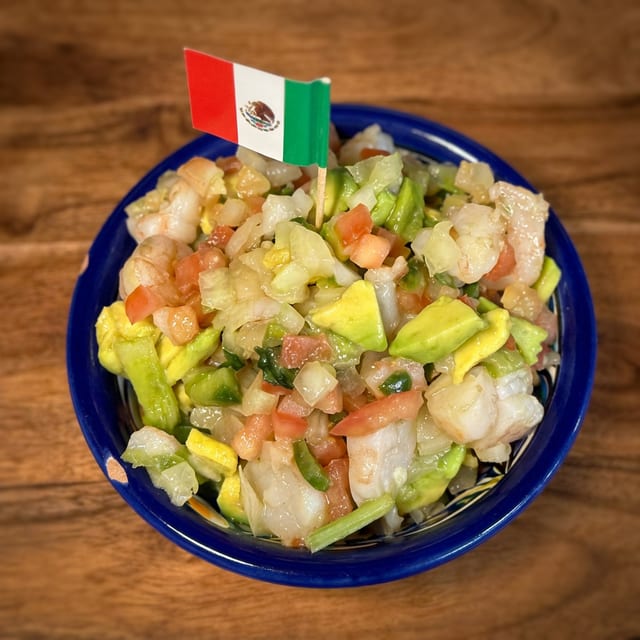 Shrimp Ceviche.