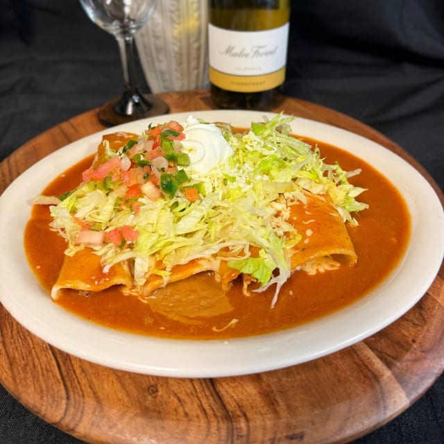 Enchiladas Supremas.